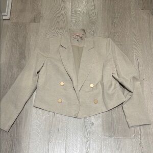 Dolan Left Coast Cropped jacket Xs NWOT